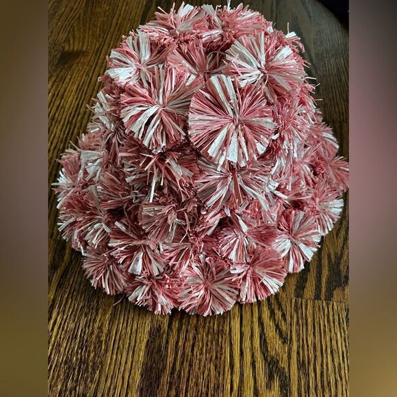 Lele Sadoughi straw confetti
pink bucket sun vacation hat main image 4